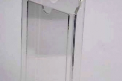 Three sided menu holder