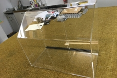 Acrylic food display cabinet