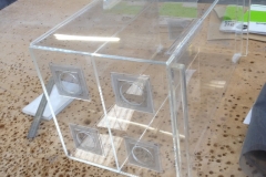 Ventilated Acrylic display cabinet