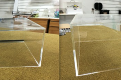 Acrylic food display cabinet