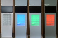 LED Acrylic mobile phone charge station