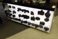 Illuminated display-case