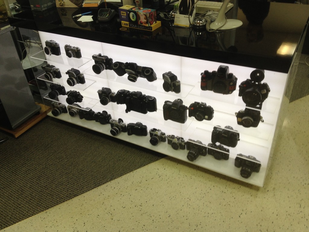 Illuminated camera display - edited